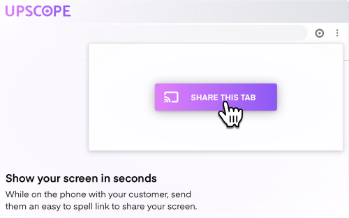 Install Screen Share Extension for Chrome